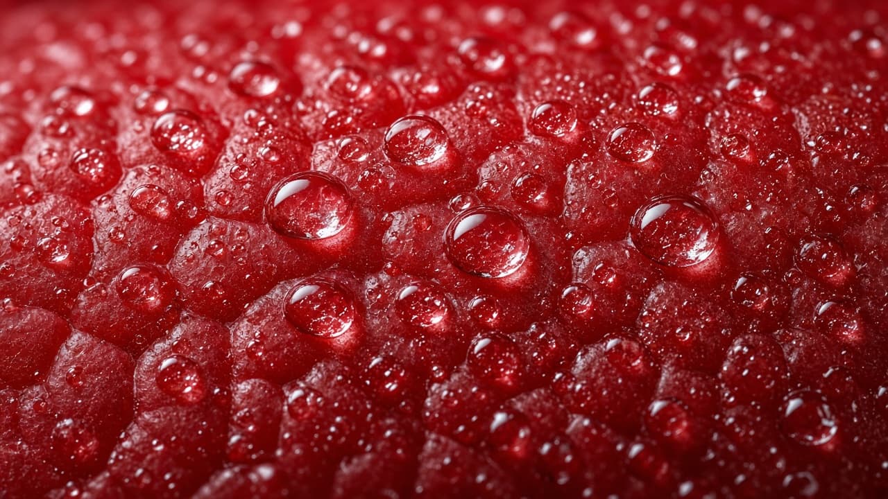 fruit skin macro קליפת פרי מקרוב עם נקבוביות ואור רך
