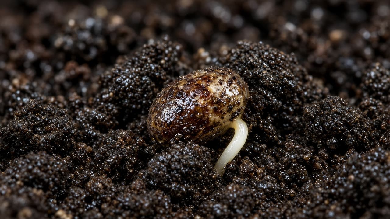 earth soil closeup אדמה לחה מקרוב עם רגבים ושורשים דקים